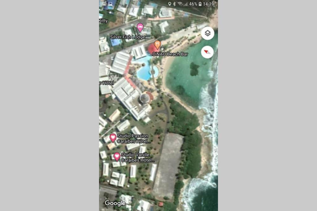Studio Avec Grande Piscine, Plage Cannelle Caraibes Сен-Франсуа Екстер'єр фото